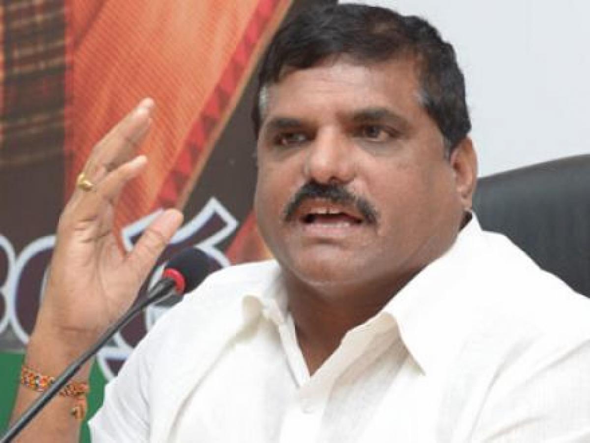 Botsa Satyanarayana lashes out at TDP leaders for illegally purchasing lands